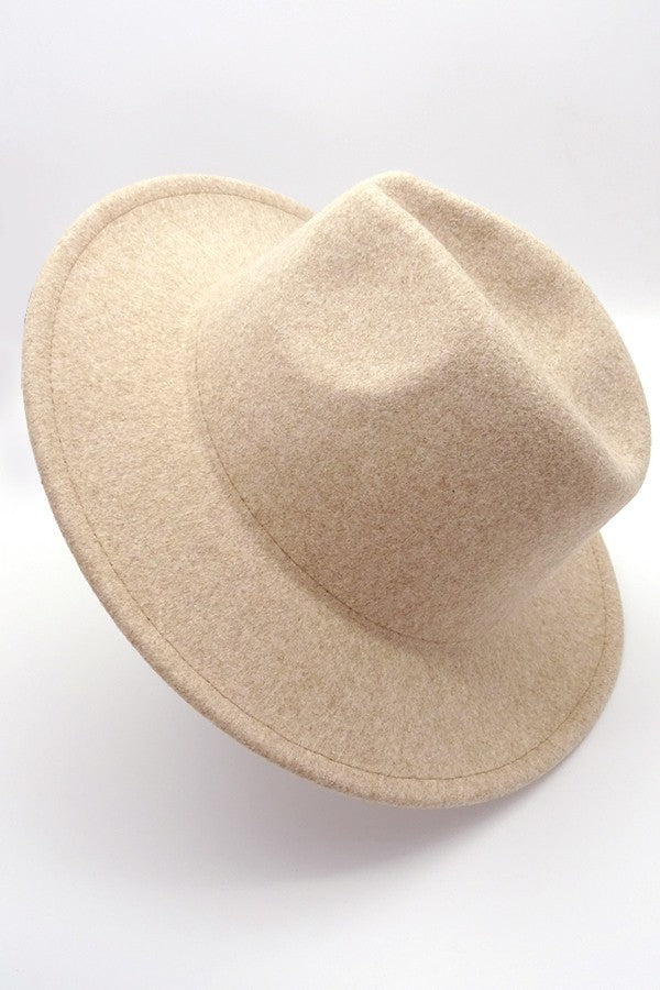 VINTAGE WOOL BLEND FEDORA HAT - Image 9