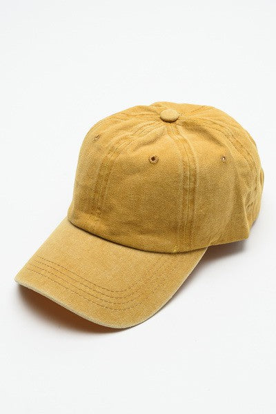 VINTAGE WASHED BASEBALL CAP - Image 7