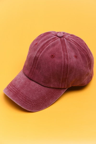 VINTAGE WASHED BASEBALL CAP - Image 23