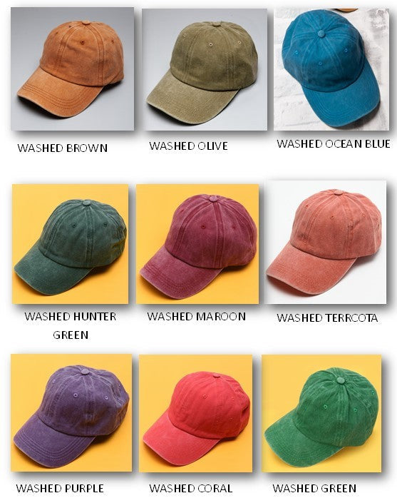 VINTAGE WASHED BASEBALL CAP - Image 33