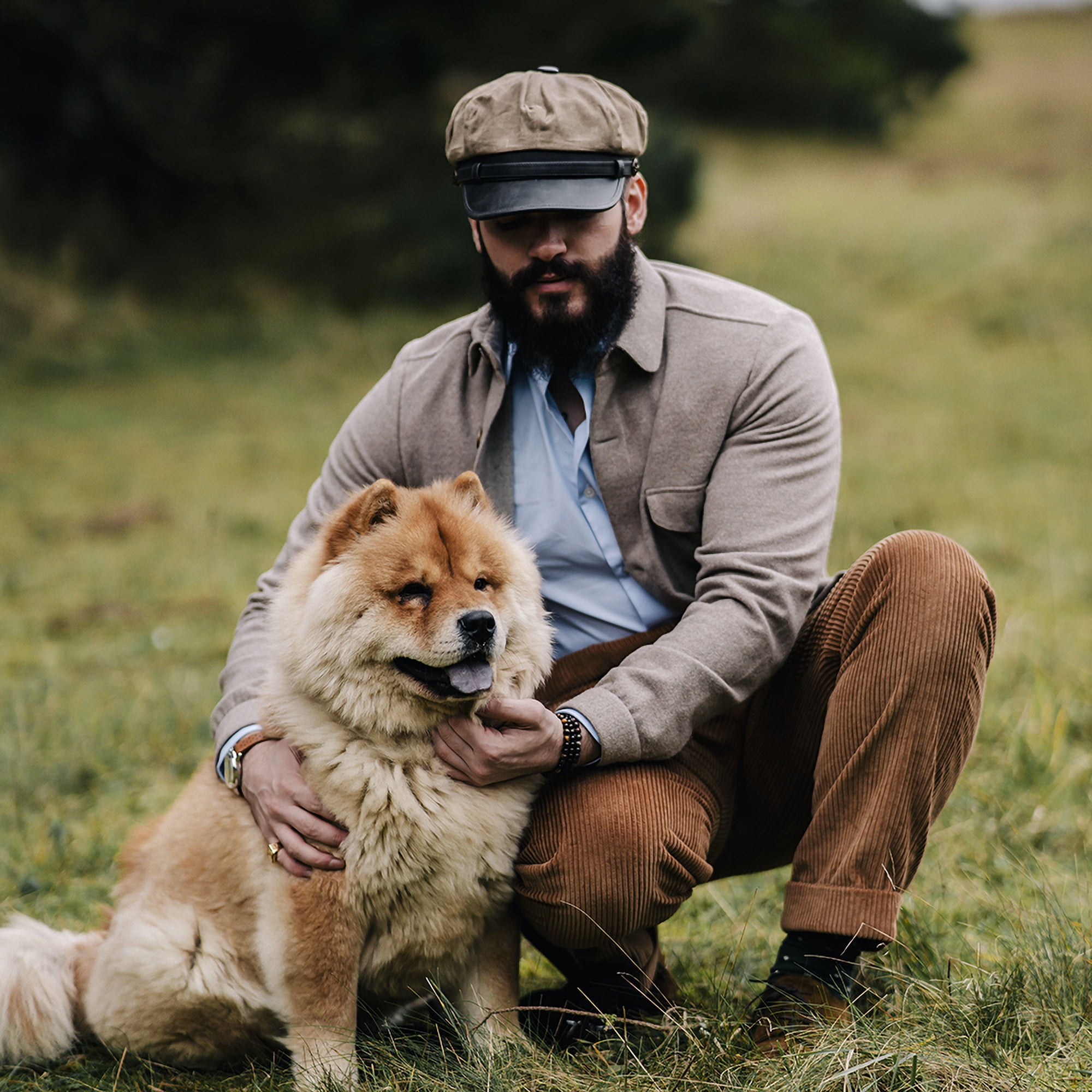 British Tan Waxed Cotton Motorcycle Cap - Image 10