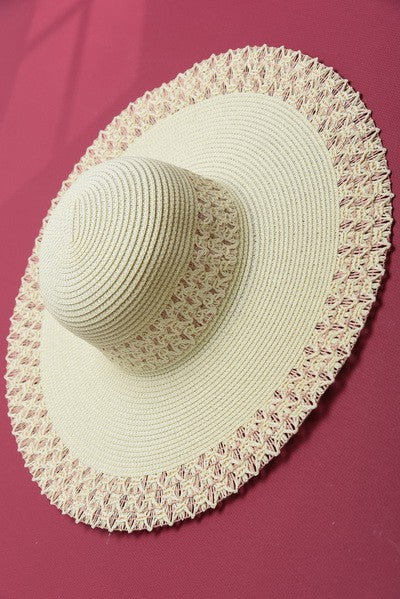 CLASSIC EDGE PANAMA STRAW SUN HAT - Image 9