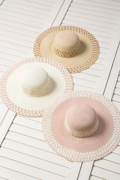 CLASSIC EDGE PANAMA STRAW SUN HAT - Image 10