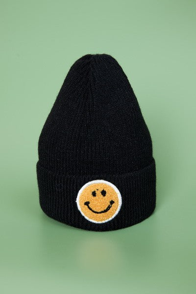 SMILEY FACE BEANIE HATS- HAPPY FACE BEANIE HATS - Image 5