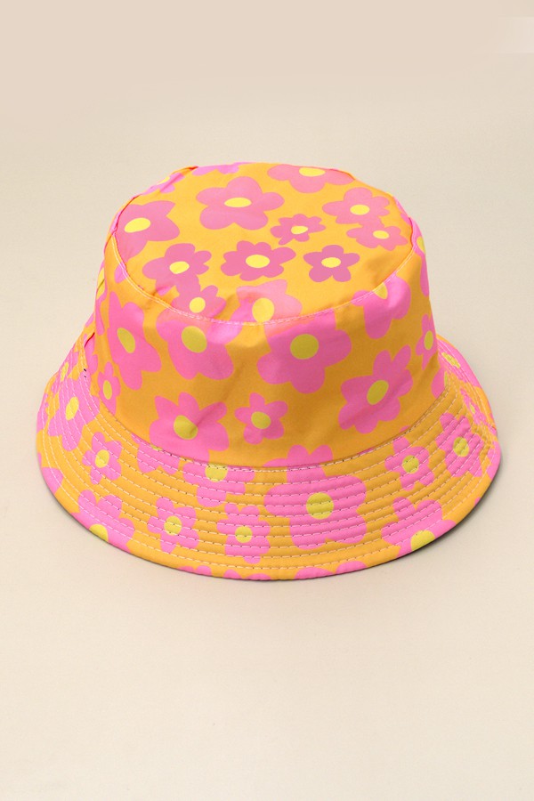 FLORAL BUCKET HAT - Image 3