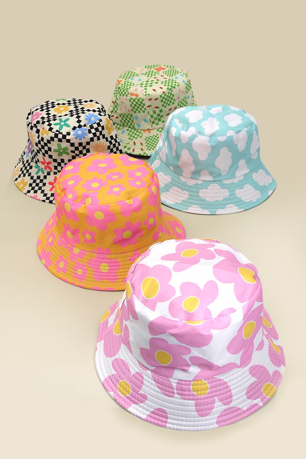 FLORAL BUCKET HAT
