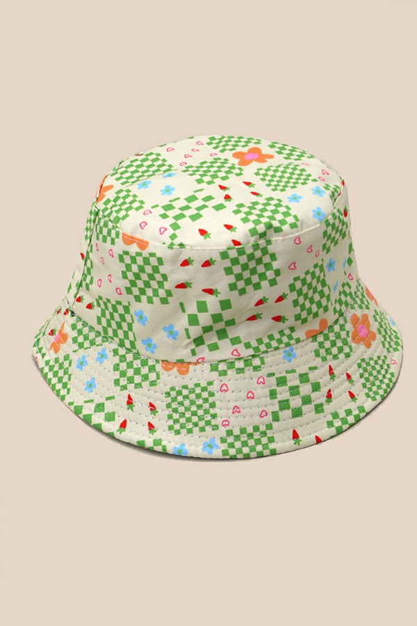 FLORAL BUCKET HAT - Image 2