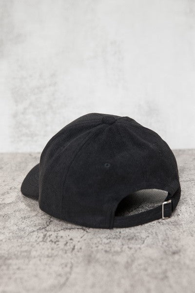SUEDE VEGAN BASEBALL CAP - Image 8