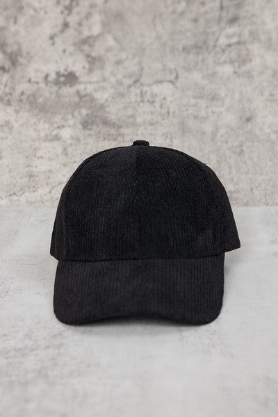 PLAIN CORDUROY BASEBALL CAP - Image 11