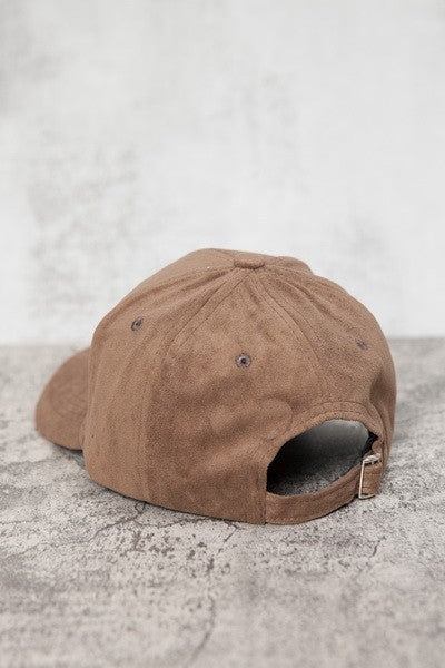 SUEDE VEGAN BASEBALL CAP - Image 9