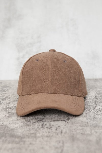 SUEDE VEGAN BASEBALL CAP - Image 5