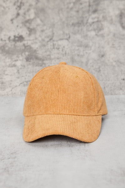 PLAIN CORDUROY BASEBALL CAP - Image 14