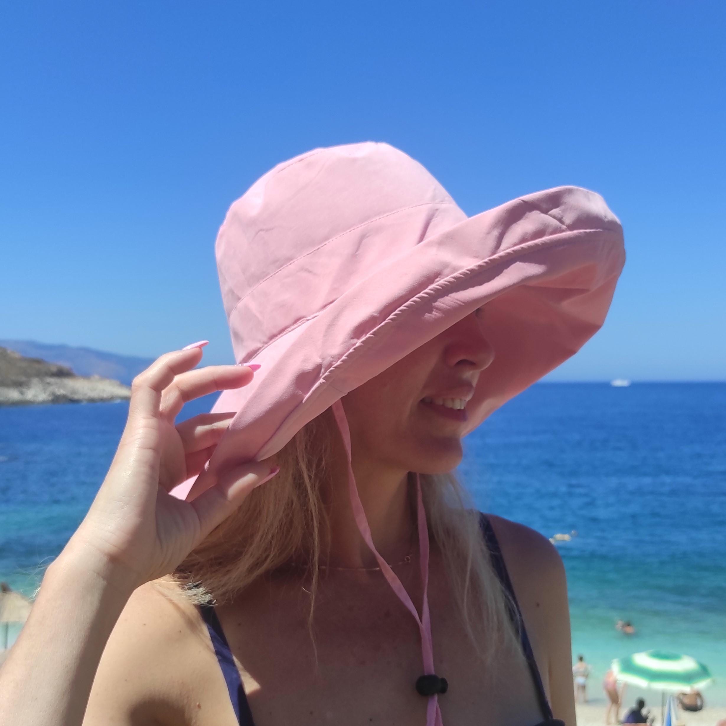 Adjustable Size Womens to Fit All Heads Soft Brim Floppy Extra Wide Brimmed Bucket Hat for Women All Season Foldable Hat for Ladies Yellow - Image 10