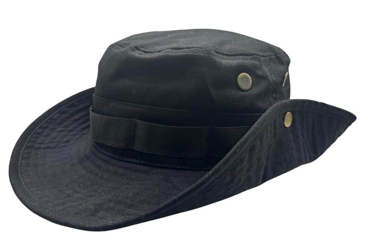 Cotton Boonie Hat- Adjustable UPF 50+ Outdoor Sun Protection- Embroidery Ready - Image 4