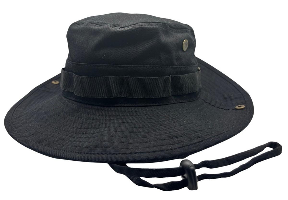 Cotton Boonie Hat- Adjustable UPF 50+ Outdoor Sun Protection- Embroidery Ready