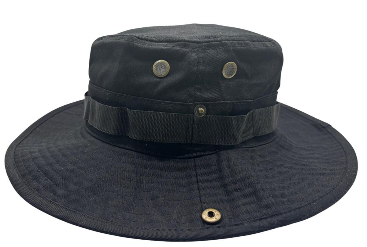 Cotton Boonie Hat- Adjustable UPF 50+ Outdoor Sun Protection- Embroidery Ready - Image 5