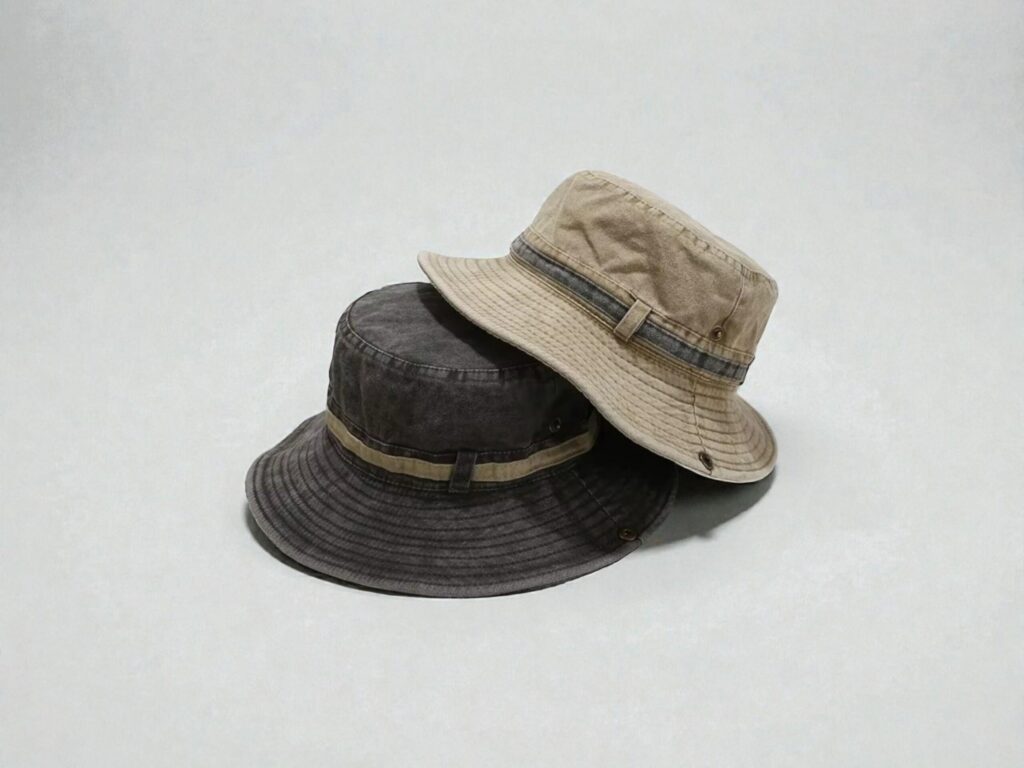Cotton Bucket Hat| Unisex Solid Color Outdoor Cap