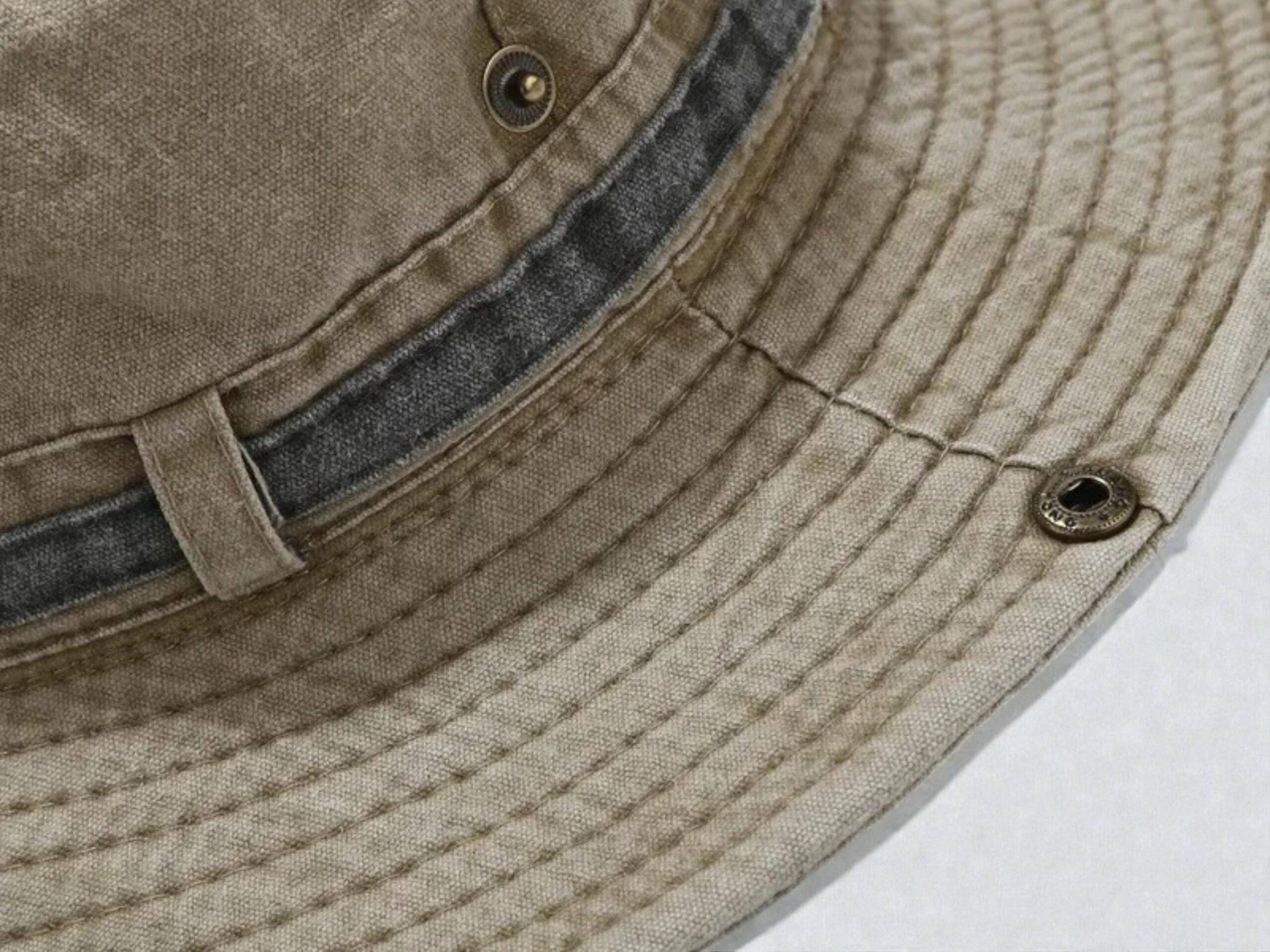 Cotton Bucket Hat| Unisex Solid Color Outdoor Cap - Image 3