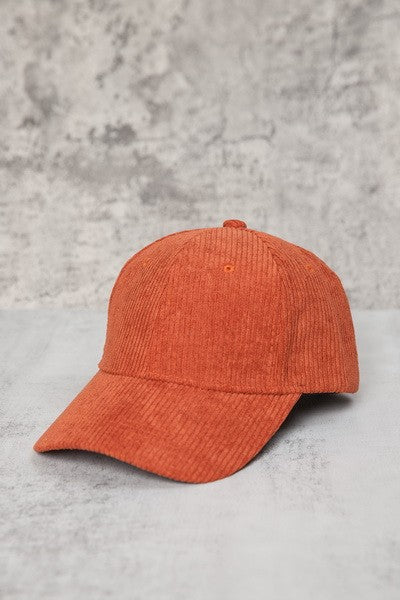 PLAIN CORDUROY BASEBALL CAP - Image 17