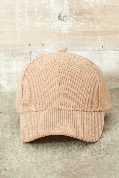 PLAIN CORDUROY BASEBALL CAP - Image 18