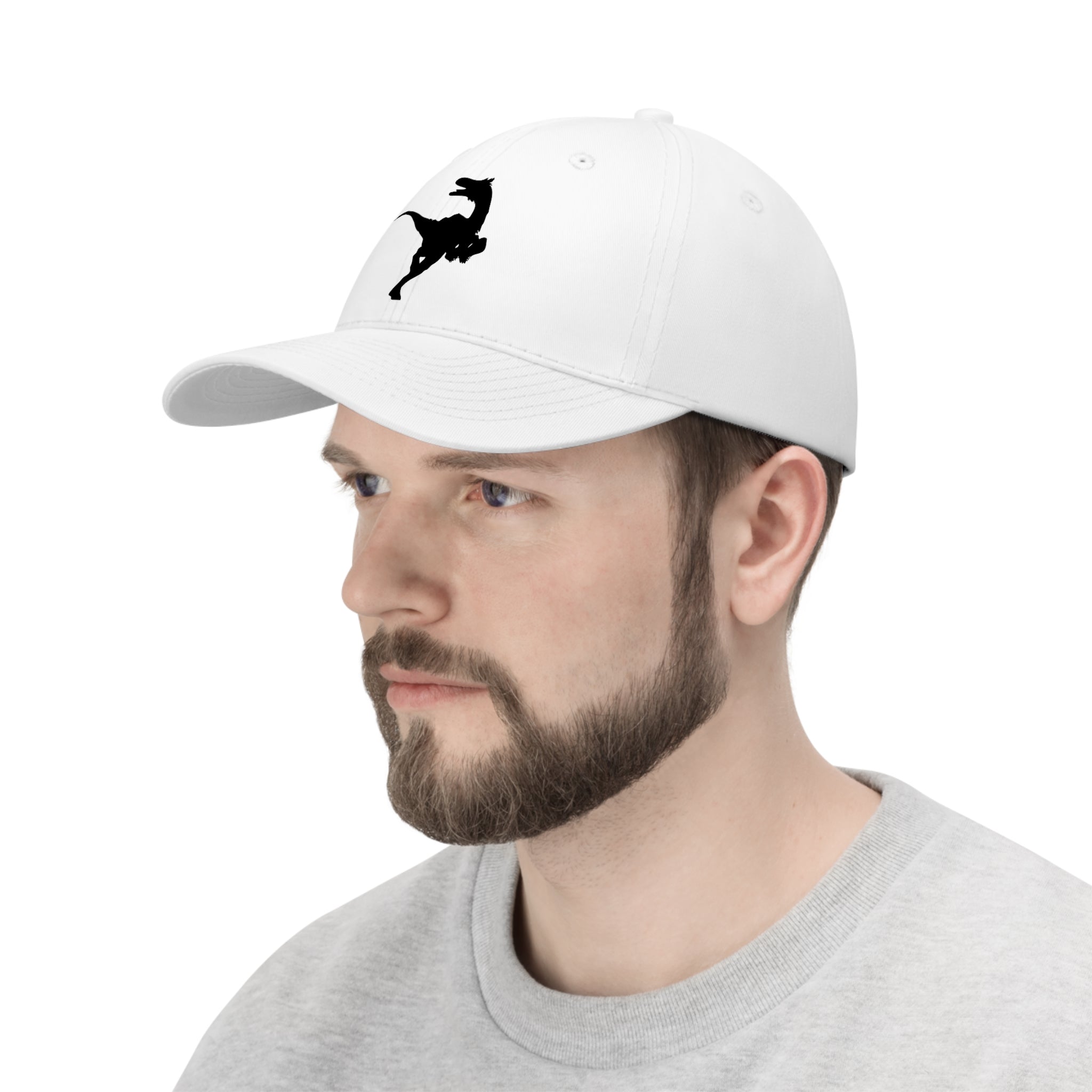 Velociraptor Twill Hat | Paleontologist Gift for Dinosaur Lovers